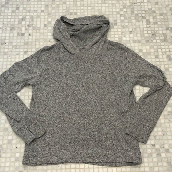 Z by Zella Girls Heathered Gray Hoodie Sweater - Picture 1 of 7